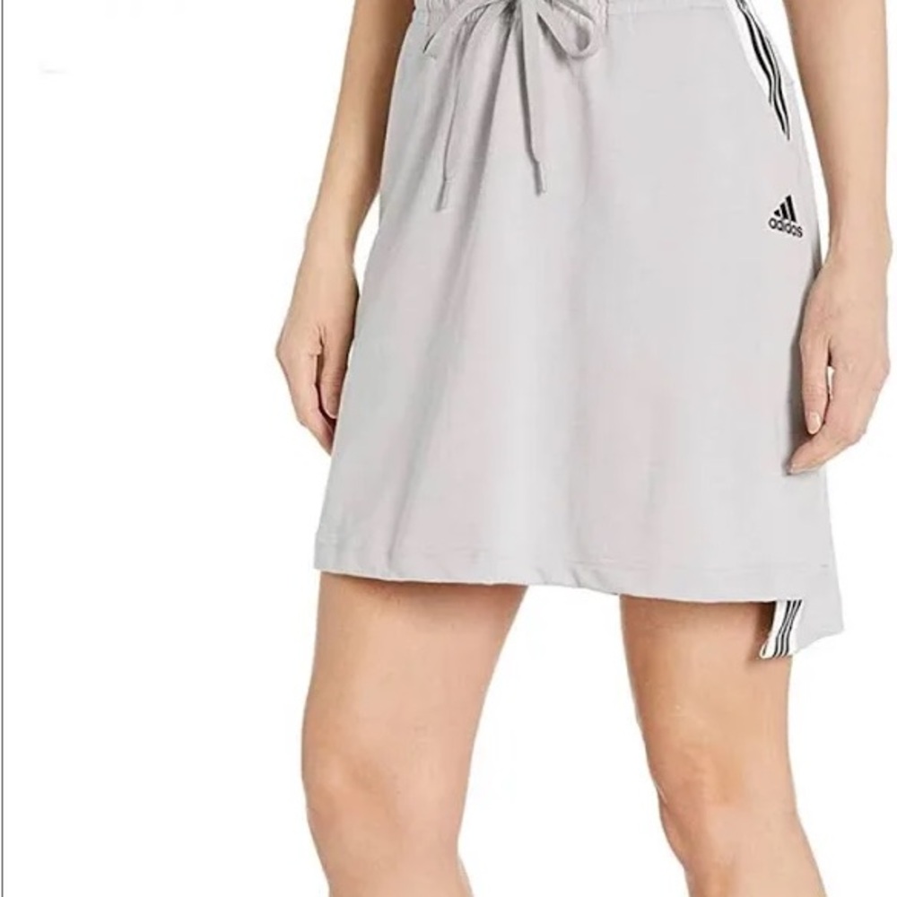 Adidas Light Gray Sports Skirt
